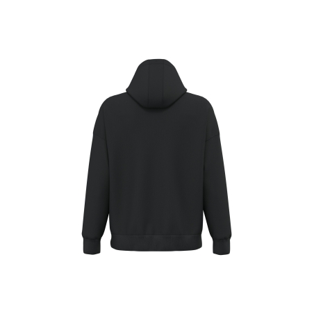Sweat capuche oversize écoresponsable noir – Native Spirit – vue 2
