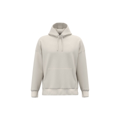 Sweat capuche oversize écoresponsable ivoire Native Spirit