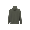 Sweat capuche oversize écoresponsable vert kaki Native Spirit – vue 2
