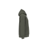 Sweat capuche oversize écoresponsable vert kaki Native Spirit – vue 3