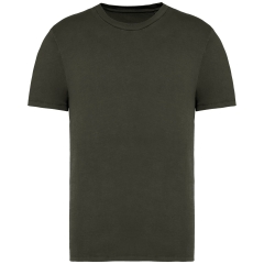 T-shirt écoresponsable délavé Washed Organic Khaki Native Spirit
