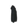 Sweat zippé oversize à capuche écoresponsable Noir – Native Spirit – vue 3