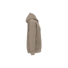 Sweat zippé capuche oversize écoresponsable Beige Native Spirit – vue 3