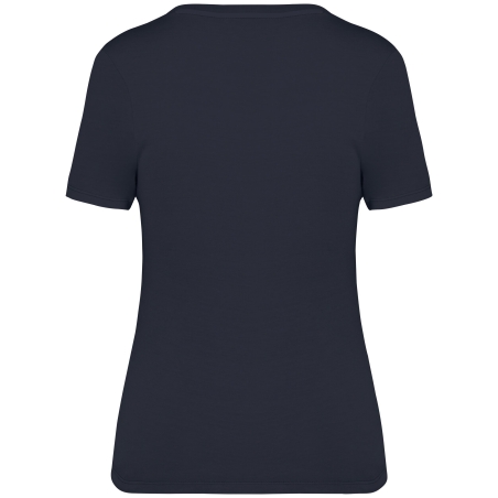 T-shirt écoresponsable délavé femme Gris Native Spirit – vue 2
