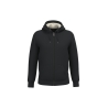 Sweat zippé sherpa écoresponsable unisexe Noir – Native Spirit