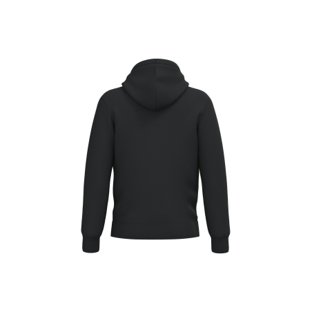 Sweat zippé sherpa écoresponsable unisexe Noir – Native Spirit – vue 2