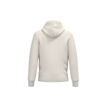 Sweat zippé sherpa écoresponsable unisexe Native Spirit – Ivoire – vue 2