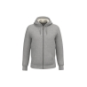 Sweat zippé sherpa écoresponsable Moon Grey Heather Native Spirit