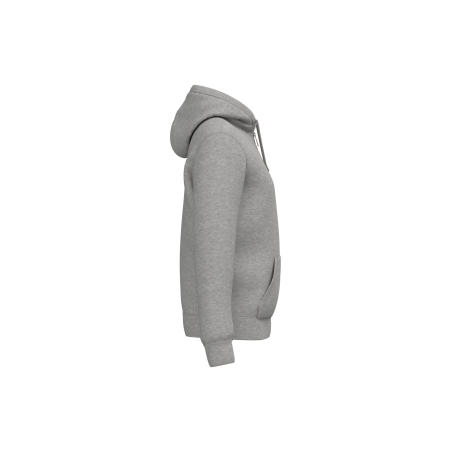 Sweat zippé sherpa écoresponsable Moon Grey Heather Native Spirit – vue 3