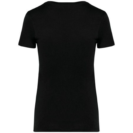 T-shirt écoresponsable femme Native Spirit Noir 155 g/m² – vue 2