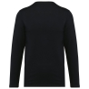 T-shirt Supima® col rond manches longues homme Noir Kariban Premium – vue 2