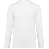 T-shirt Supima® col rond manches longues Blanc – Kariban Premium – vue 2