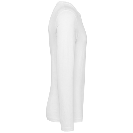 T-shirt Supima® col rond manches longues Blanc – Kariban Premium – vue 3