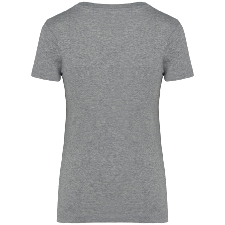 T-shirt écoresponsable femme Gris Native Spirit – vue 2