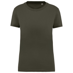 T-shirt écoresponsable femme Vert Kaki Native Spirit