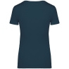 T-shirt écoresponsable femme Bleu paon Peacock Blue Native Spirit – vue 2