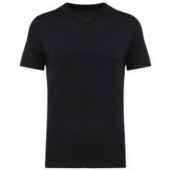 T-shirt col V Supima® manches courtes Kariban Premium Noir
