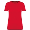 T-shirt écoresponsable femme Rouge Poppy Red Native Spirit