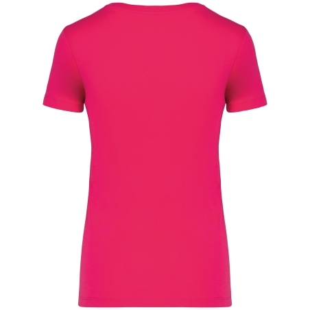 T-shirt écoresponsable femme Rose Raspberry Sorbet Native Spirit – vue 2
