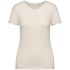 T-shirt écoresponsable femme Beige Raw Natural Native Spirit