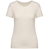 T-shirt écoresponsable femme Beige Raw Natural Native Spirit