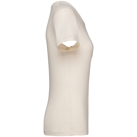 T-shirt écoresponsable femme Beige Raw Natural Native Spirit – vue 3