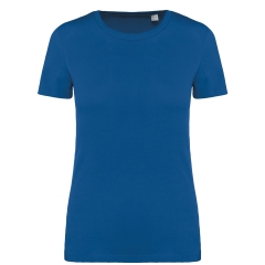 T-shirt écoresponsable femme Bleu mer Sea Blue Native Spirit