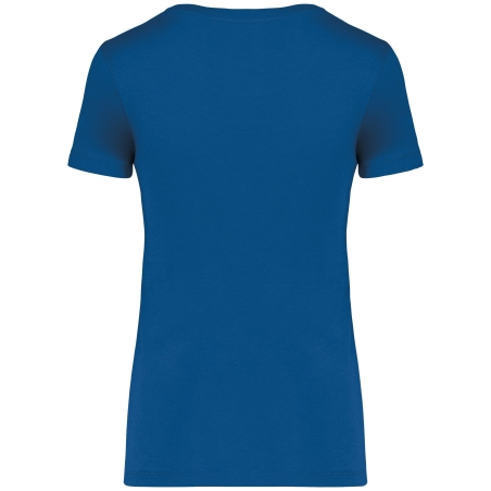 T-shirt écoresponsable femme Bleu mer Sea Blue Native Spirit – vue 2