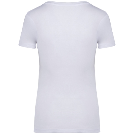 T-shirt écoresponsable femme Blanc Native Spirit – vue 2