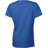 T-shirt femme Heavy Cotton™ Bleu Royal Gildan – vue 2