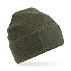 Bonnet Thinsulate™ patch amovible Beechfield® Vert Military Green