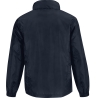 Coupe-vent doublé tricot Marine B&C ID.601 – Veste de travail zippée – vue 2