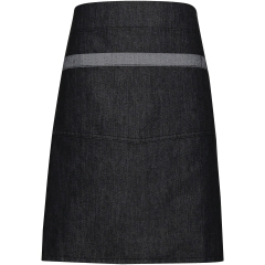 Tablier mi-long Denim Noir Premier – Domain
