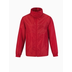 Coupe-vent doublé tricot Rouge B&C ID.601 – Veste de travail