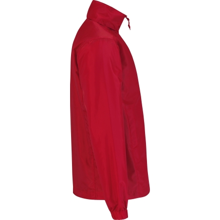 Coupe-vent doublé tricot Rouge B&C ID.601 – Veste de travail – vue 3