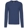 Pull col V homme Bleu Deep Blue Kariban – 290 g/m²