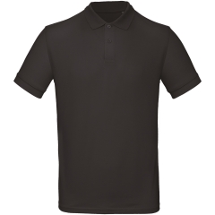 Polo Bio Homme Noir 170 g/m² B&C – Gamme Inspire