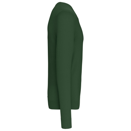 Pull col V homme vert Forest Green Kariban – 290 g/m² – vue 3