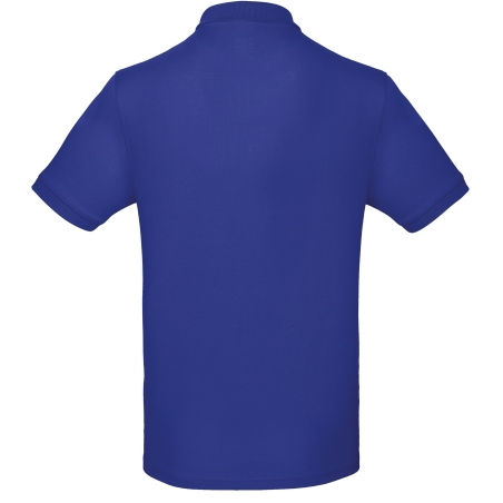 Polo bio homme Cobalt Blue B&C – Coton biologique 170 g/m² – vue 2