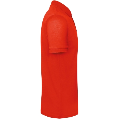 Polo bio homme Rouge Fire Red B&C – Gamme Inspire – vue 3