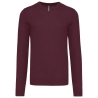 Pull col V Bordeaux homme Kariban – Gamme Corporate