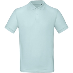 Polo bio homme B&C Millennial Mint – Coton bio 170 g/m²