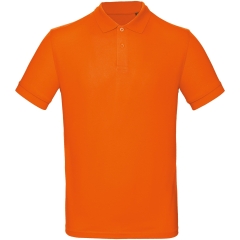 Polo bio homme B&C Inspire Orange – 170 g/m²