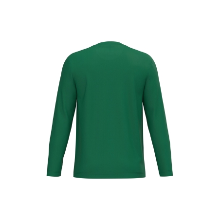 T-shirt col rond manches longues Vert Kelly Green Kariban – vue 2