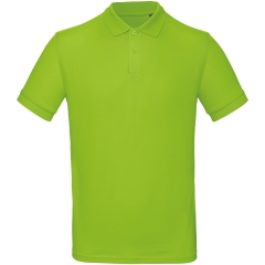 Polo bio homme Orchid Green 170 g/m² B&C – Coupe Straight
