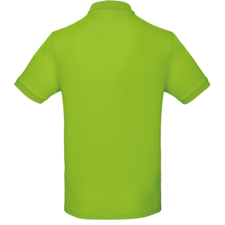 Polo bio homme Orchid Green 170 g/m² B&C – Coupe Straight – vue 2