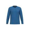 T-shirt col rond manches longues homme Bleu Kariban