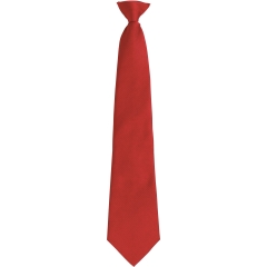 Cravate de sécurité à clip Rouge Premier – Accessoire de service