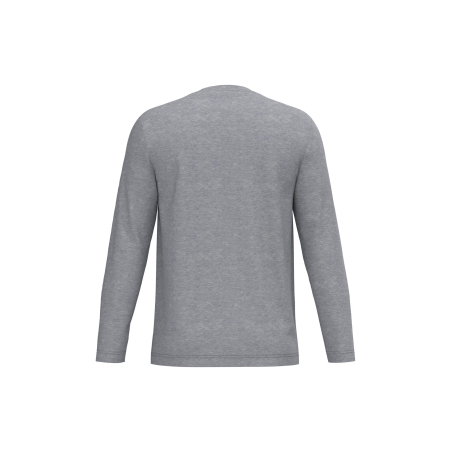 T-shirt col rond manches longues homme Gris Kariban – vue 2