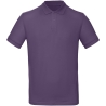 Polo bio homme Violet Radiant Purple B&C Inspire 170 g/m²